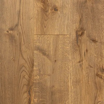 Wooden floor PURE SEMI-MATTE Rustic - medium - dark brown putty, mordanted