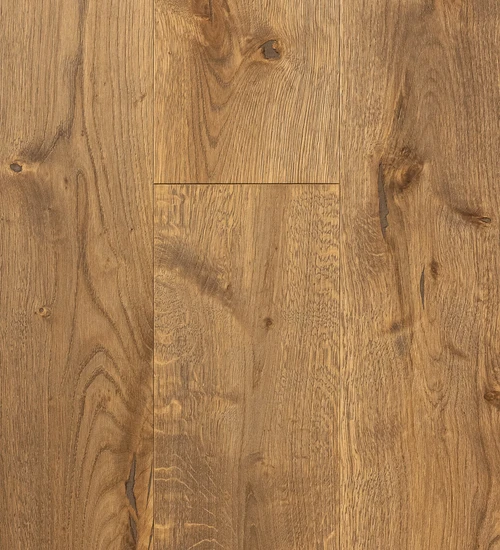 Wooden floor PURE SEMI-MATTE Rustic - medium - dark brown putty, mordanted