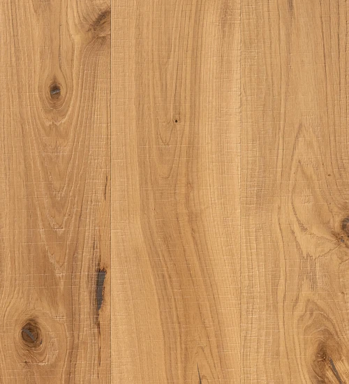 Wooden floor PURE MATT Rustic - medium - dark brown putty, brushed, roughened