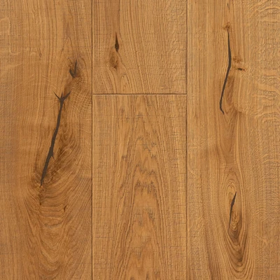 Wooden floor NORDIE SHADOW Rustic - medium, brown putty, brushed, roughened