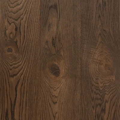 COFFEE BLACK wooden floor plank COFFEE BLACK Rustic - medium - dark brown putty, brushed, mordanted